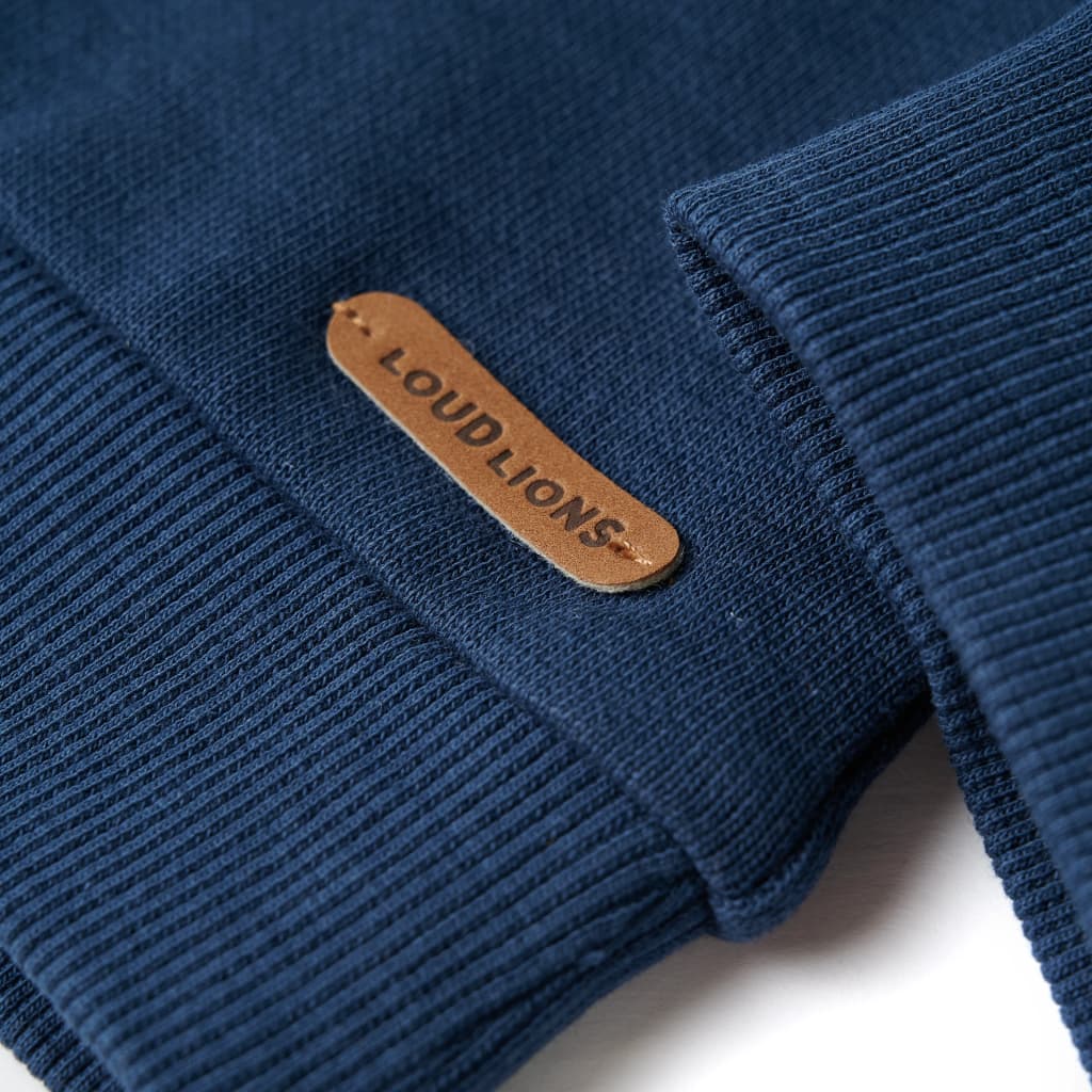 Kindertrui 116 indigo-blauw is nu te koop bij PeponiXL, paradijselijk wonen!