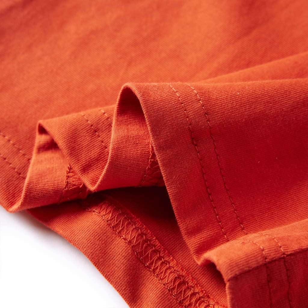 Kindershirt met lange mouwen 128 oranje is nu te koop bij PeponiXL, paradijselijk wonen!