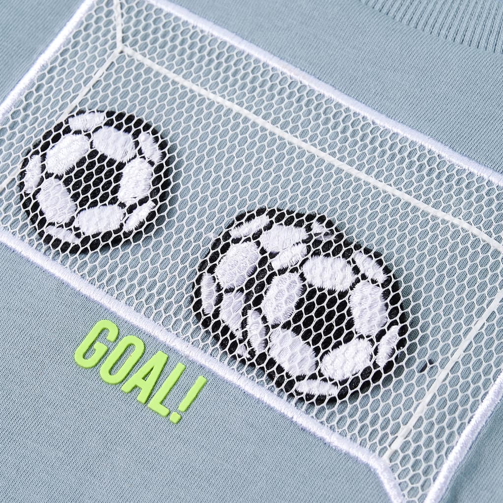 Kindershirt met lange mouwen 92 lichtblauw is nu te koop bij PeponiXL, paradijselijk wonen!