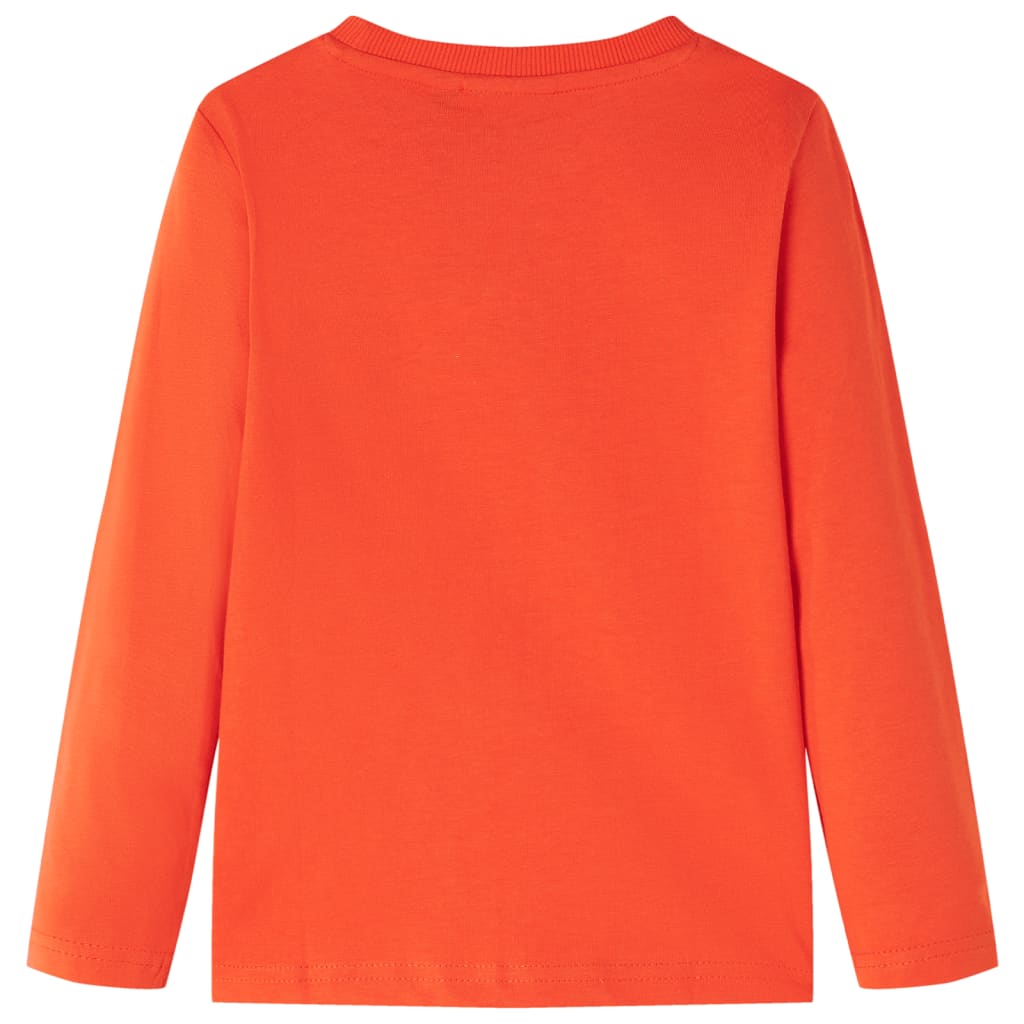 Kindershirt met lange mouwen 116 feloranje is nu te koop bij PeponiXL, paradijselijk wonen!
