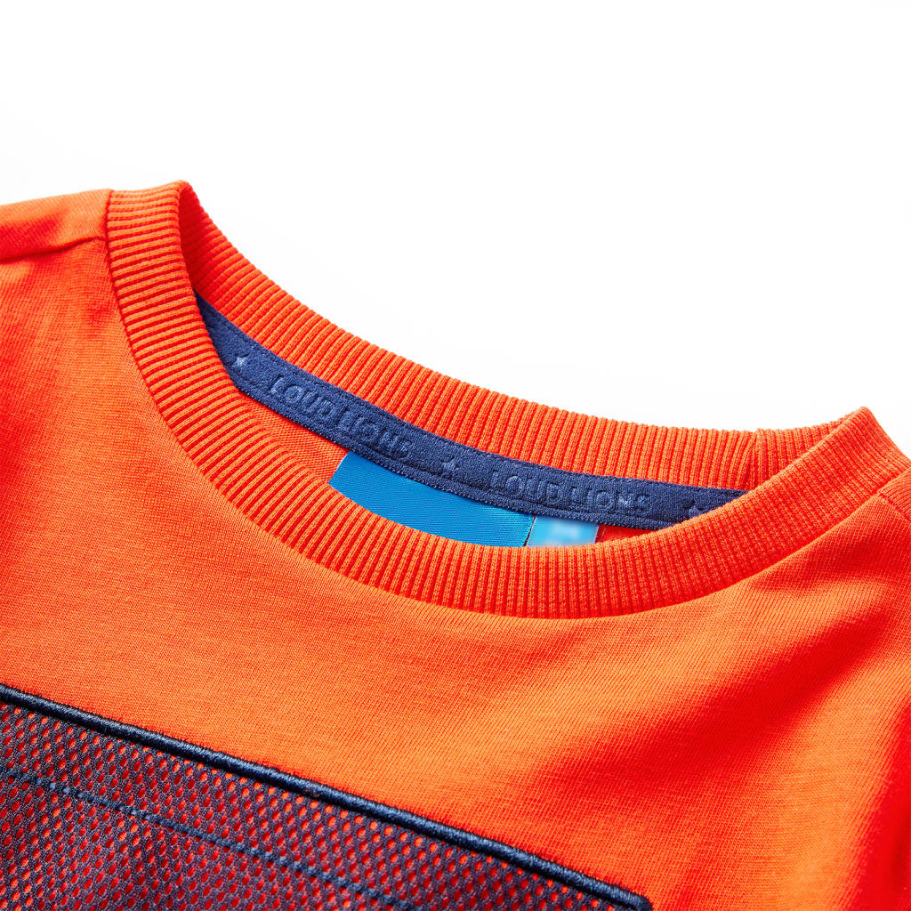 Kindershirt met lange mouwen 116 feloranje is nu te koop bij PeponiXL, paradijselijk wonen!