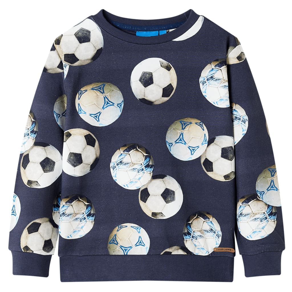 Kindertrui 92 marineblauw is nu te koop bij PeponiXL, paradijselijk wonen!