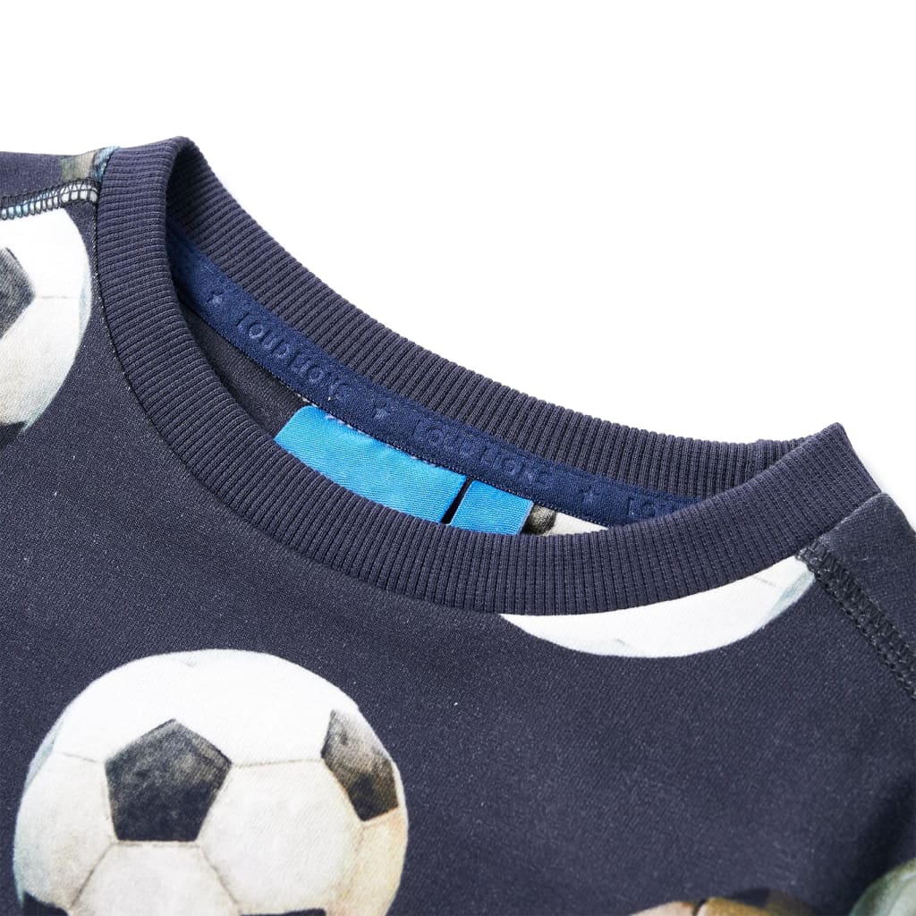Kindertrui 92 marineblauw is nu te koop bij PeponiXL, paradijselijk wonen!