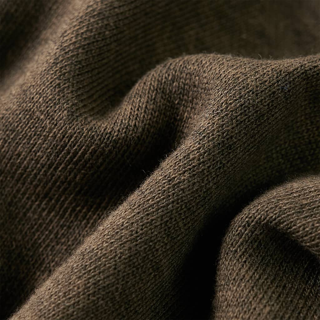 Kinderjoggingbroek 92 gemêleerd kakikleurig is nu te koop bij PeponiXL, paradijselijk wonen!