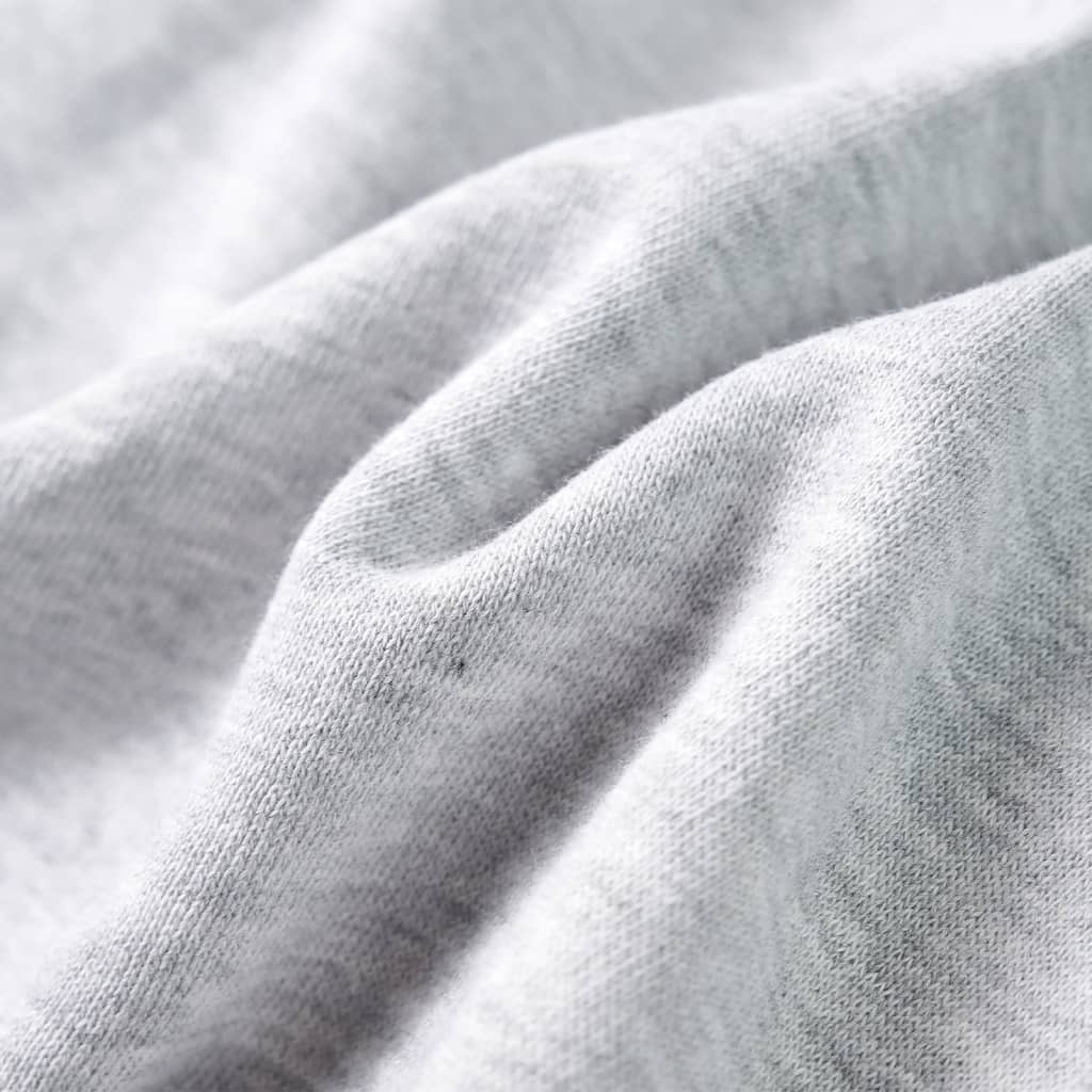 Kindertrui met capuchon 104 gemêleerd grijs en oranje is nu te koop bij PeponiXL, paradijselijk wonen!