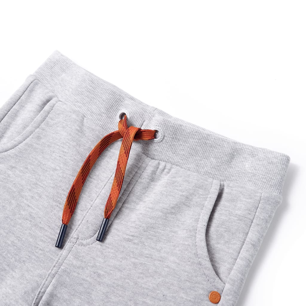 Kinderjoggingbroek 92 gemêleerd grijs is nu te koop bij PeponiXL, paradijselijk wonen!