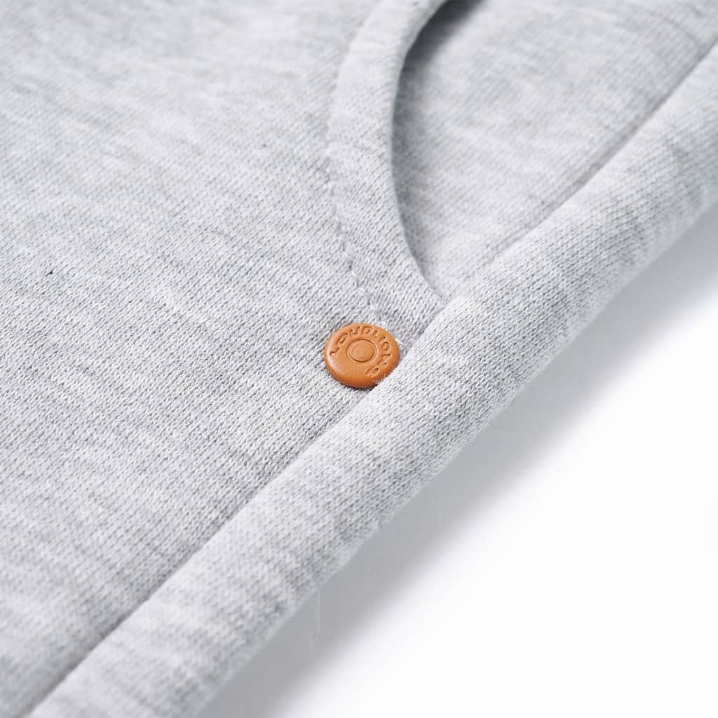 Kinderjoggingbroek 92 gemêleerd grijs is nu te koop bij PeponiXL, paradijselijk wonen!