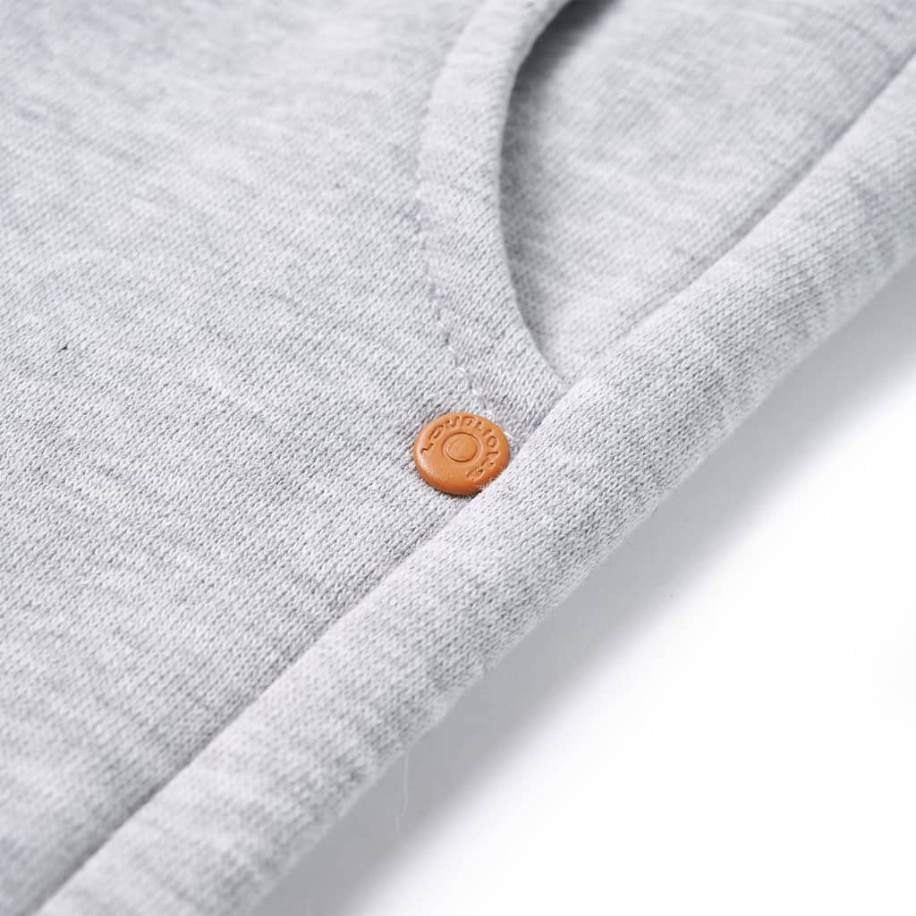 Kinderjoggingbroek 116 gemêleerd grijs is nu te koop bij PeponiXL, paradijselijk wonen!