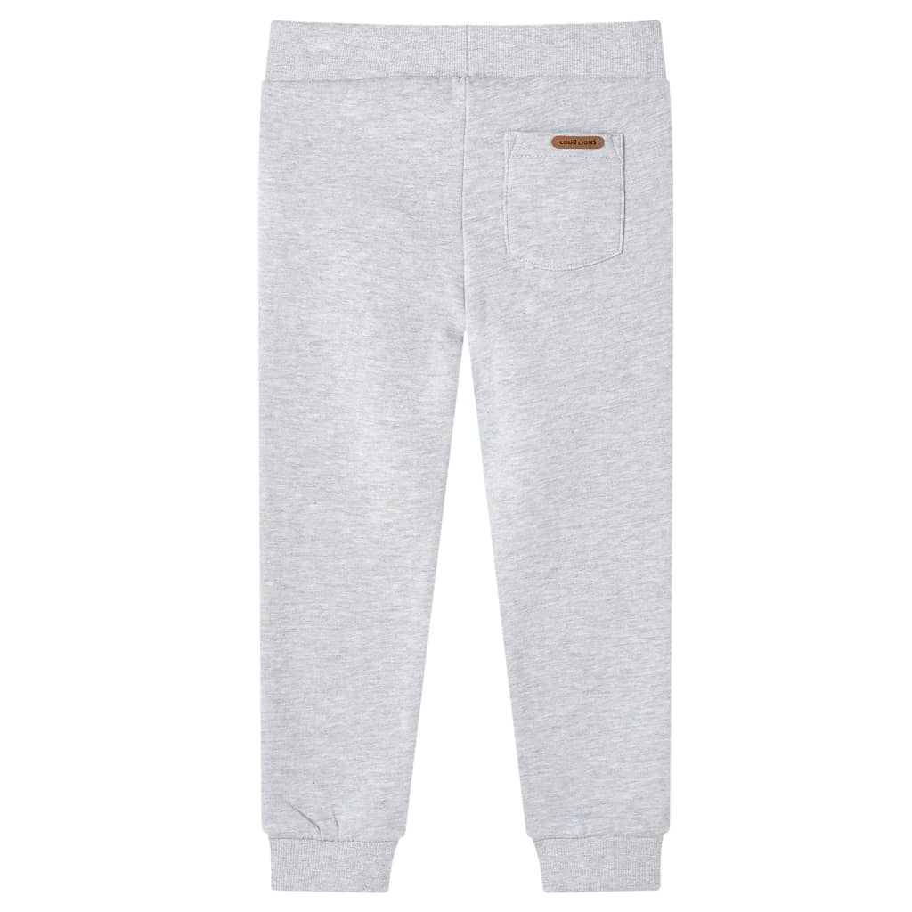 Kinderjoggingbroek 128 gemêleerd grijs is nu te koop bij PeponiXL, paradijselijk wonen!