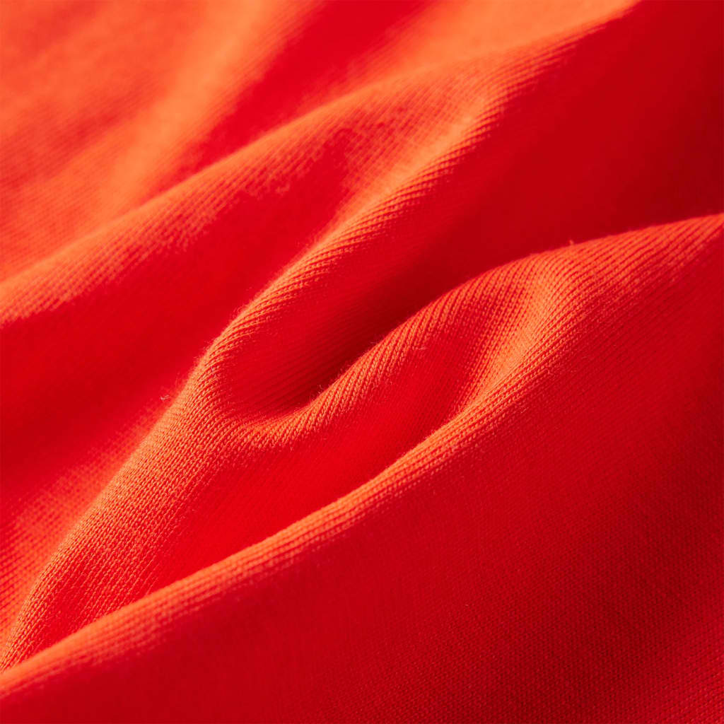 Kindershirt met lange mouwen 128 felroranje is nu te koop bij PeponiXL, paradijselijk wonen!