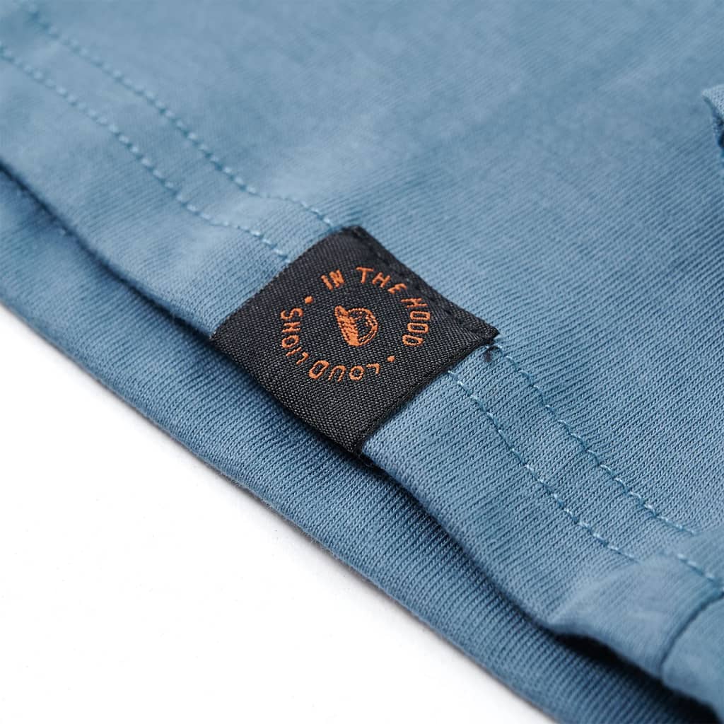 Kindershirt met lange mouwen 92 medium blauw is nu te koop bij PeponiXL, paradijselijk wonen!