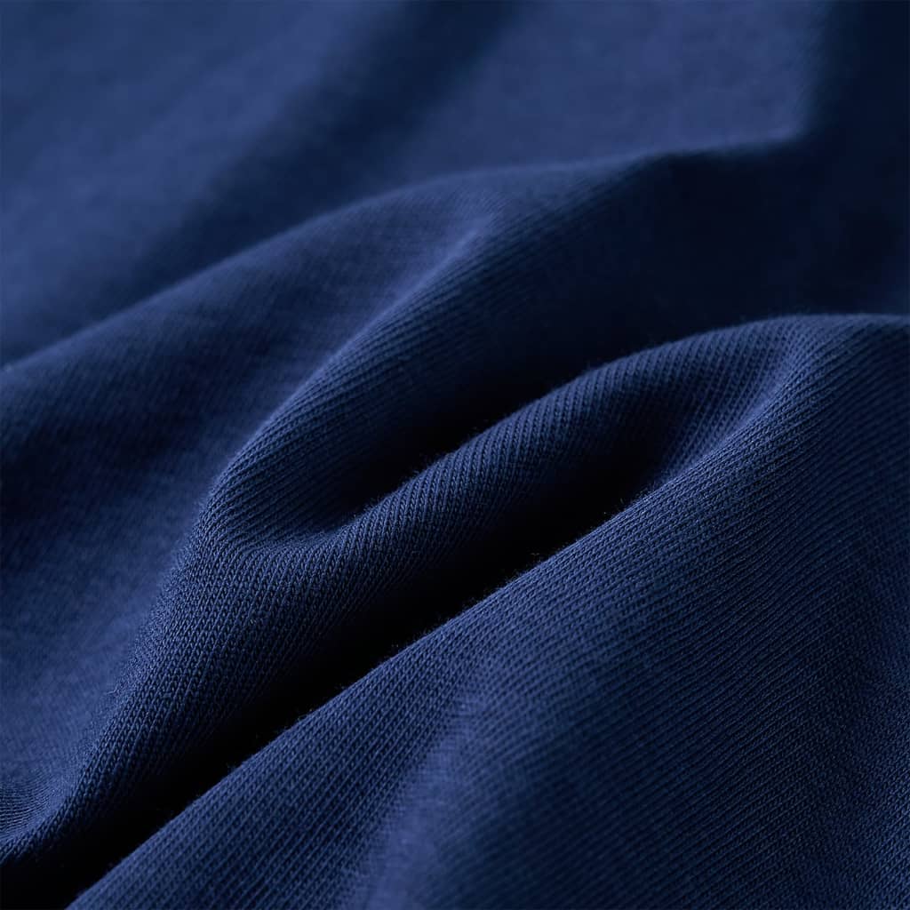 Kindershirt met lange mouwen 104 marineblauw is nu te koop bij PeponiXL, paradijselijk wonen!