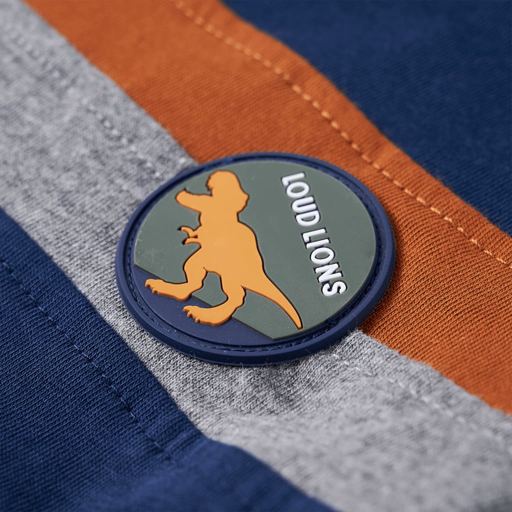 Kindershirt met lange mouwen 116 marineblauw is nu te koop bij PeponiXL, paradijselijk wonen!