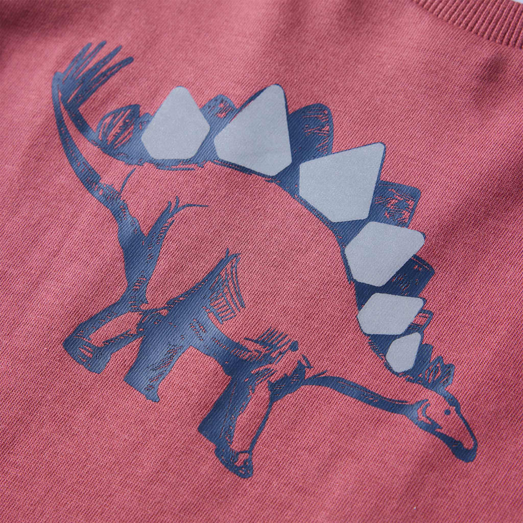 Kindershirt met lange mouwen 128 donkerrood is nu te koop bij PeponiXL, paradijselijk wonen!