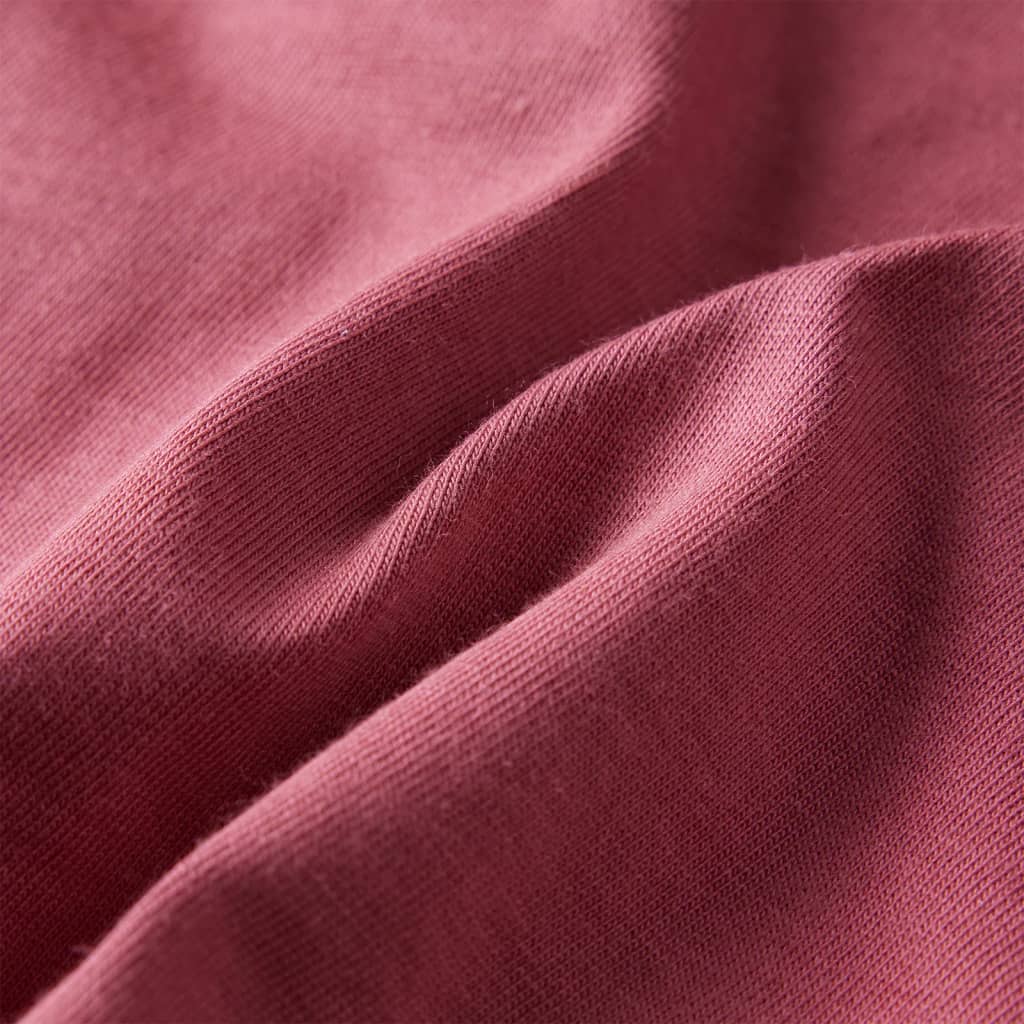 Kindershirt met lange mouwen 128 donkerrood is nu te koop bij PeponiXL, paradijselijk wonen!