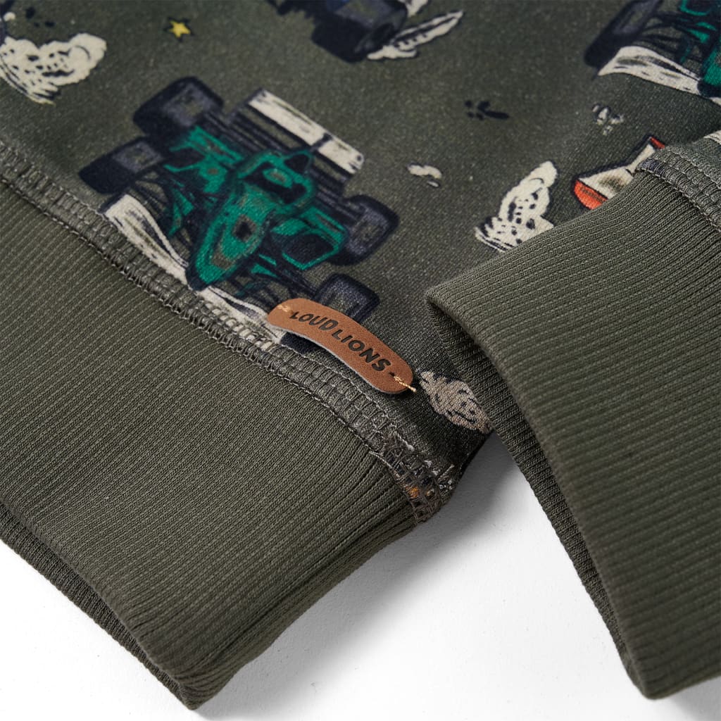 Kindertrui 104 kakikleurig is nu te koop bij PeponiXL, paradijselijk wonen!