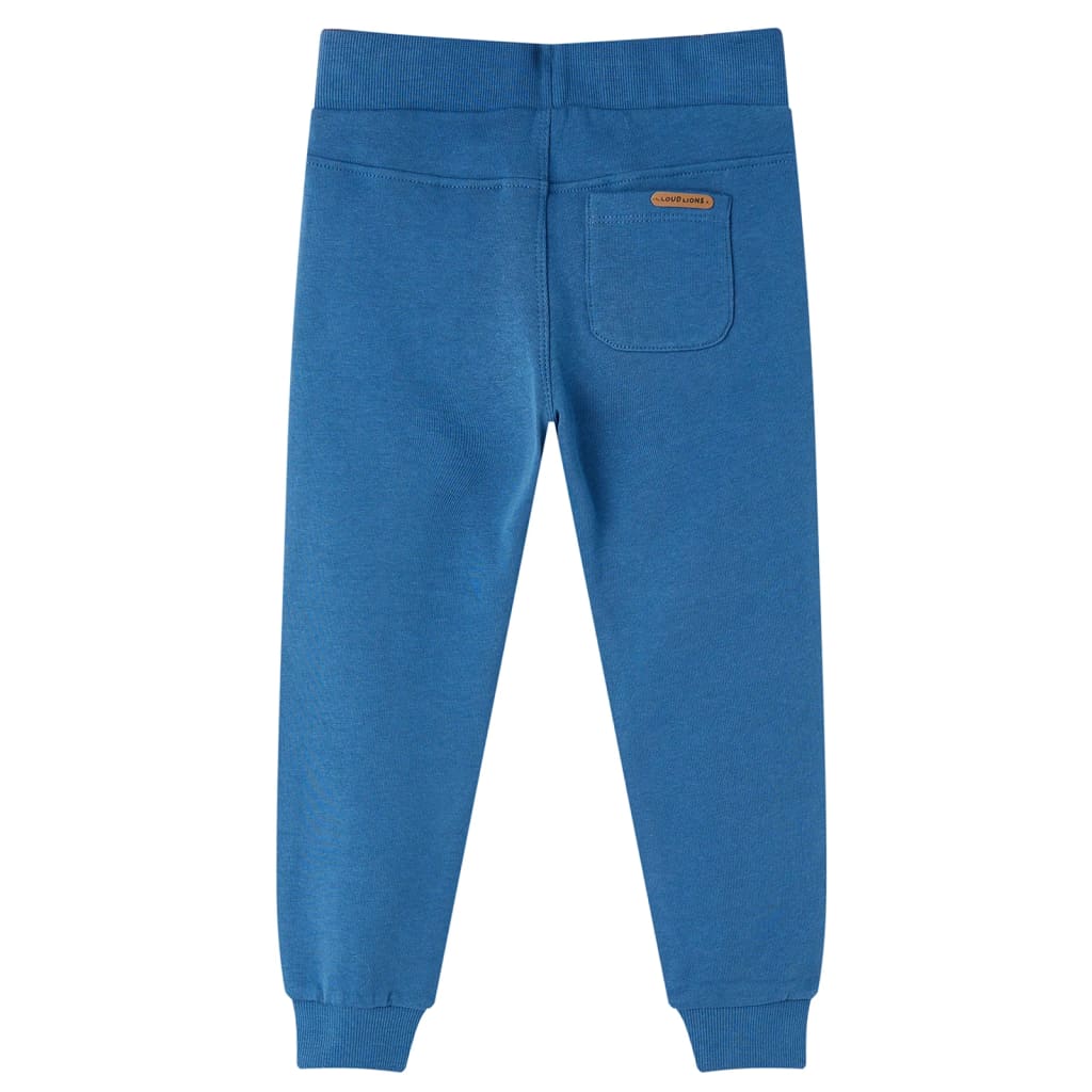Kinderjoggingbroek 128 blauw is nu te koop bij PeponiXL, paradijselijk wonen!
