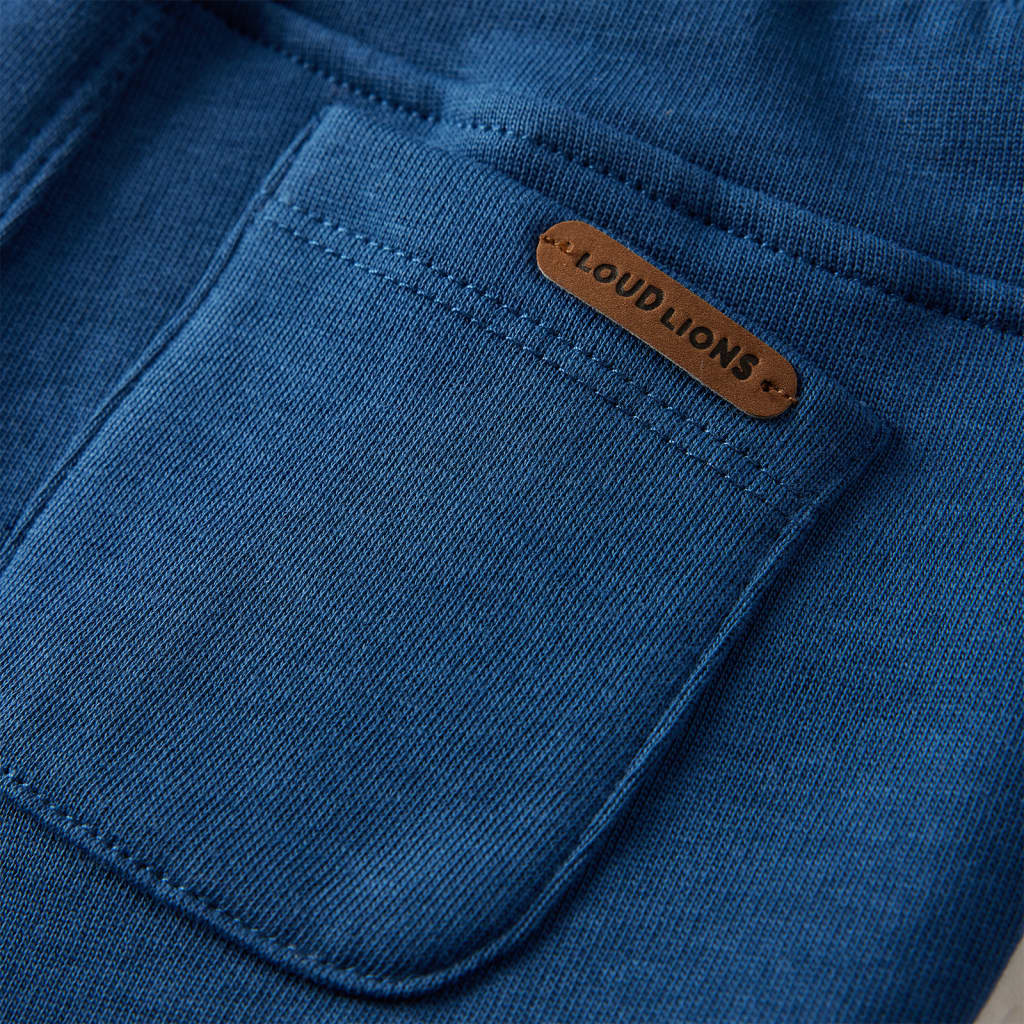 Kinderjoggingbroek 128 blauw is nu te koop bij PeponiXL, paradijselijk wonen!