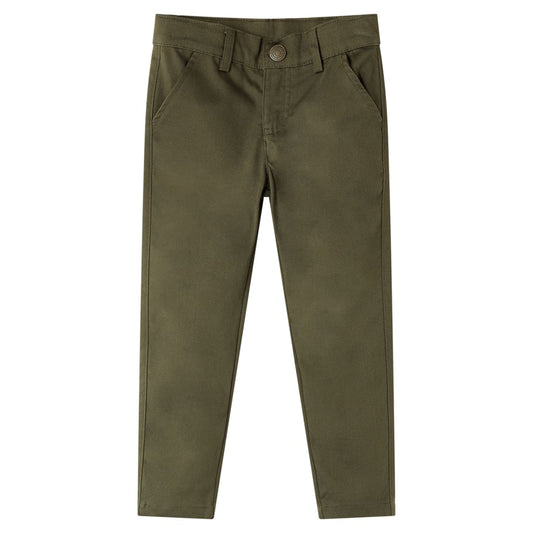 Kinderbroek 104 kakikleurig is nu te koop bij PeponiXL, paradijselijk wonen!