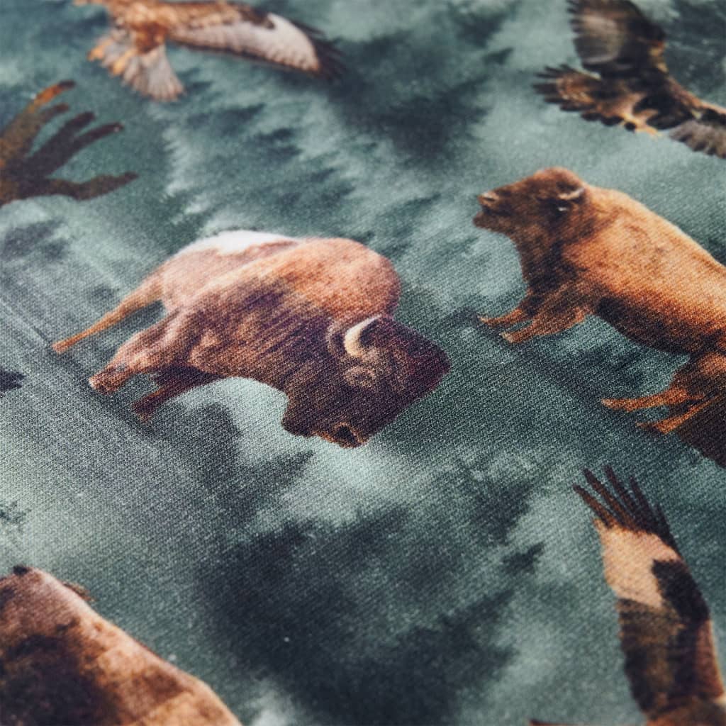 Kindertrui 140 donkergroen is nu te koop bij PeponiXL, paradijselijk wonen!