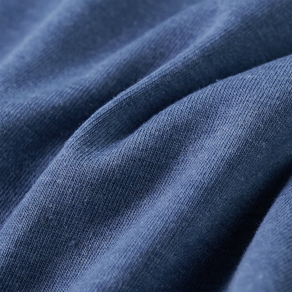 Kindershirt met lange mouwen 128 gemêleerd blauw is nu te koop bij PeponiXL, paradijselijk wonen!