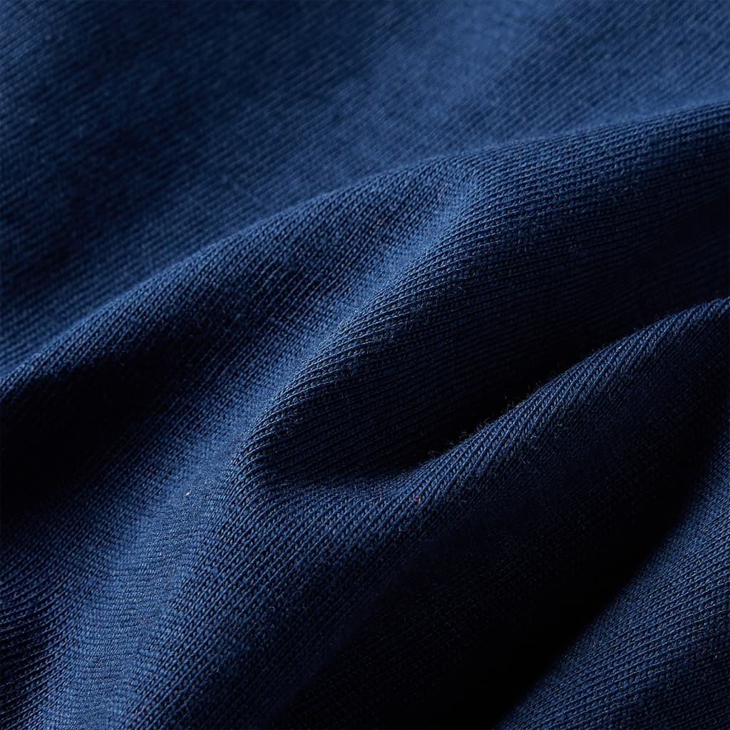 Kindershirt met lange mouwen 116 marineblauw is nu te koop bij PeponiXL, paradijselijk wonen!