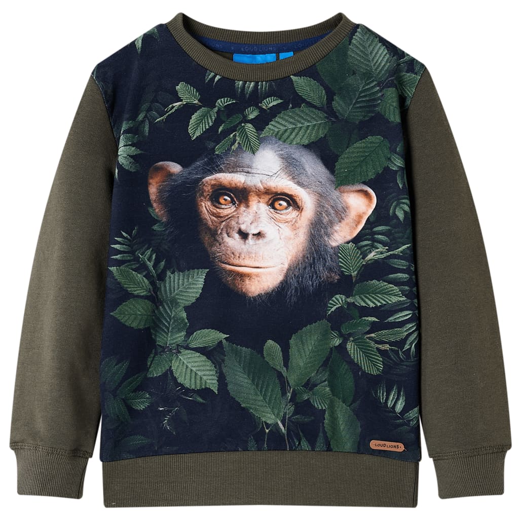 Kindertrui 116 kakikleurig is nu te koop bij PeponiXL, paradijselijk wonen!