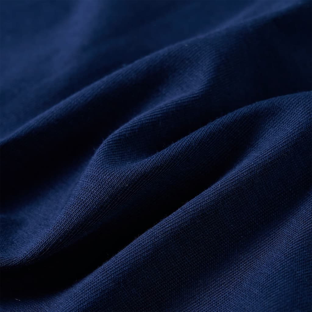 Kindershirt met lange mouwen 104 marineblauw is nu te koop bij PeponiXL, paradijselijk wonen!