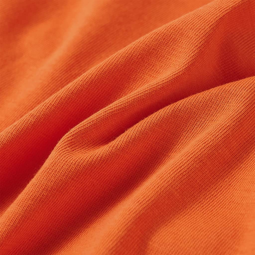 Kindershirt met lange mouwen 104 donkeroranje is nu te koop bij PeponiXL, paradijselijk wonen!