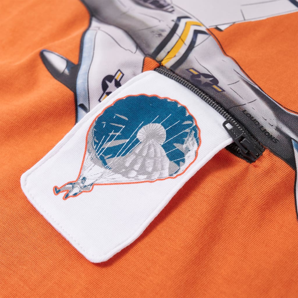 Kindershirt met lange mouwen 104 donkeroranje is nu te koop bij PeponiXL, paradijselijk wonen!