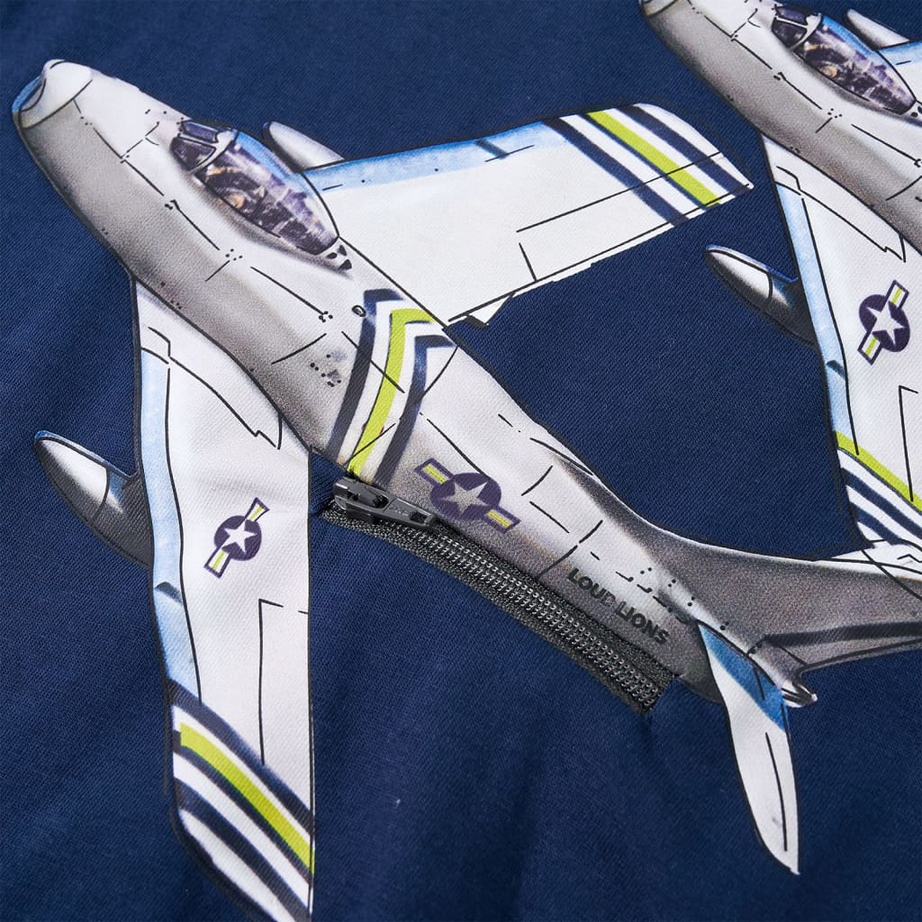 Kindershirt met lange mouwen 92 marineblauw is nu te koop bij PeponiXL, paradijselijk wonen!