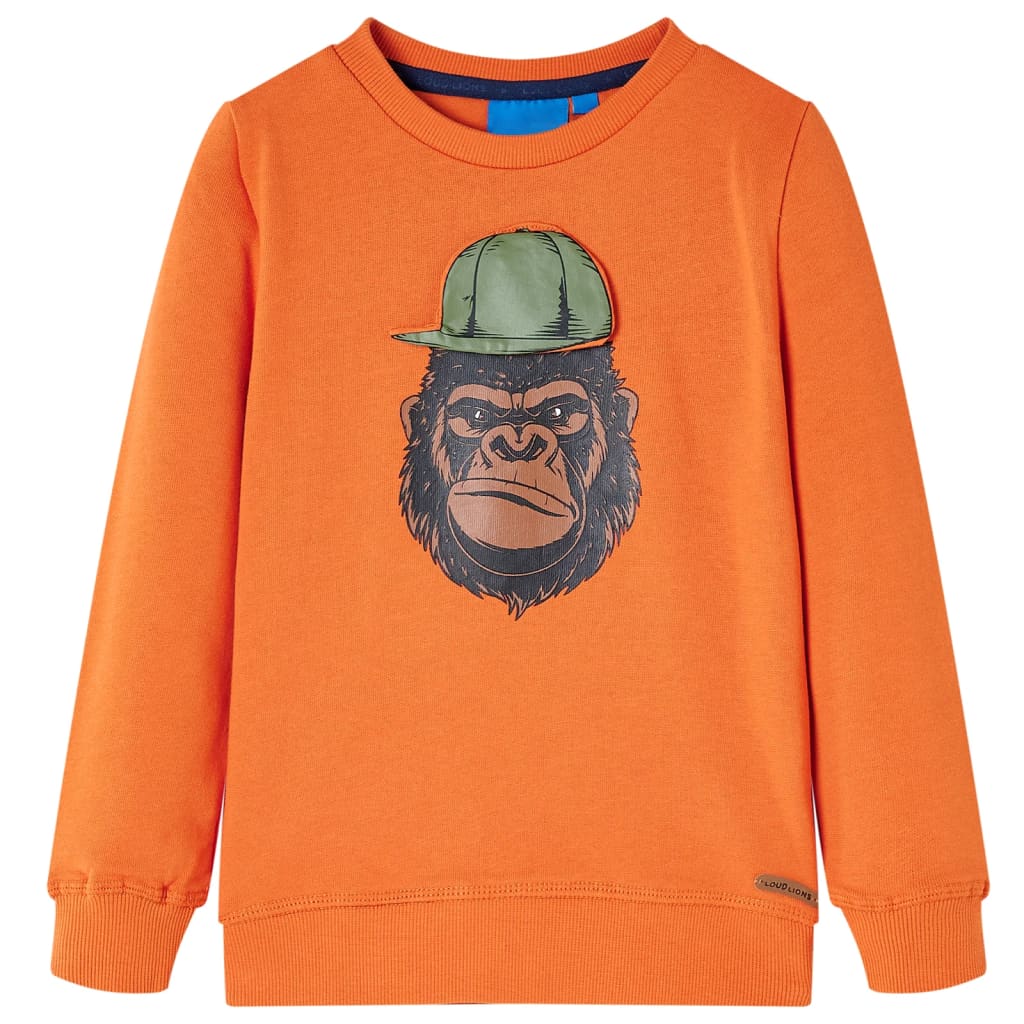 Kindertrui 128 donkeroranje is nu te koop bij PeponiXL, paradijselijk wonen!