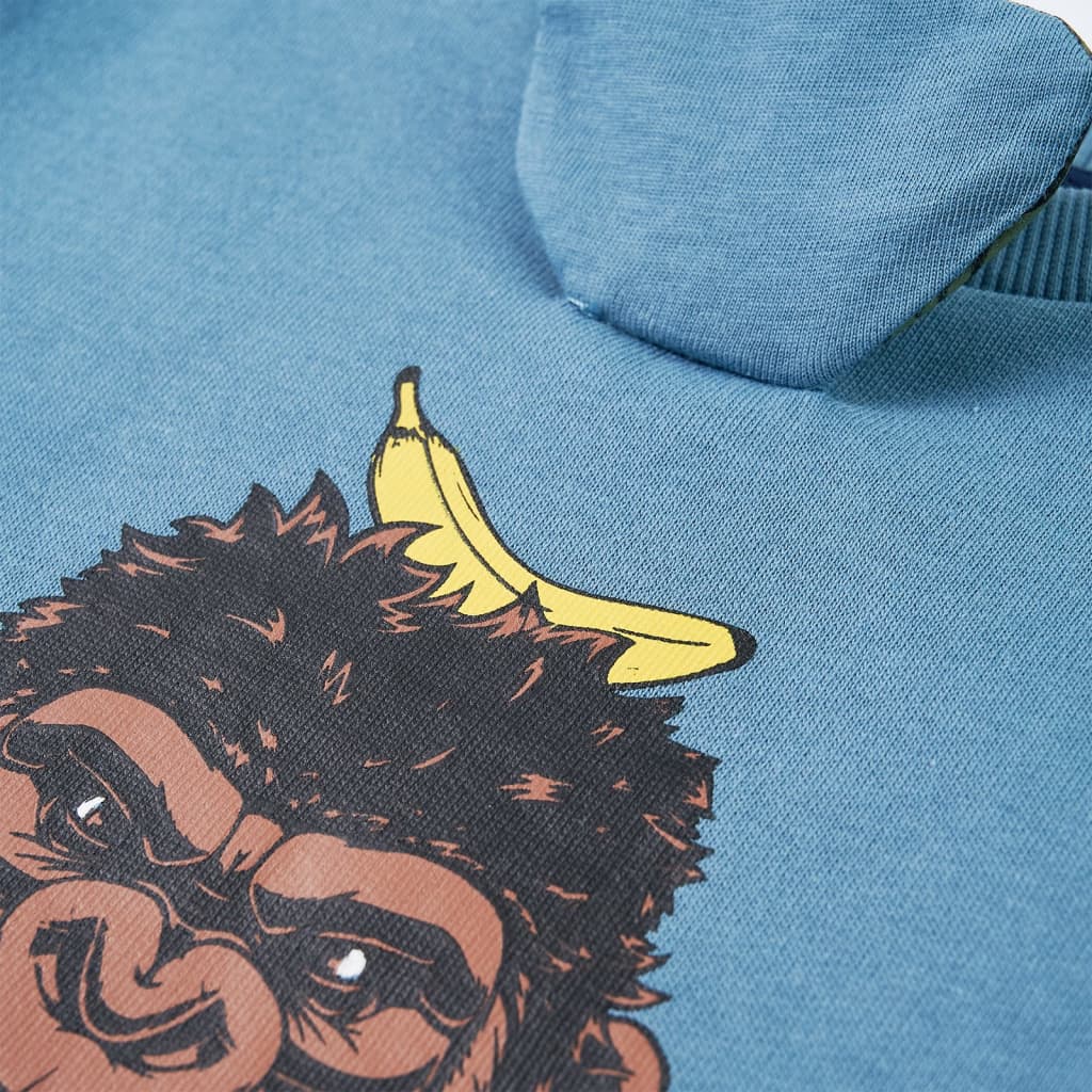Kindertrui 92 middelblauw is nu te koop bij PeponiXL, paradijselijk wonen!