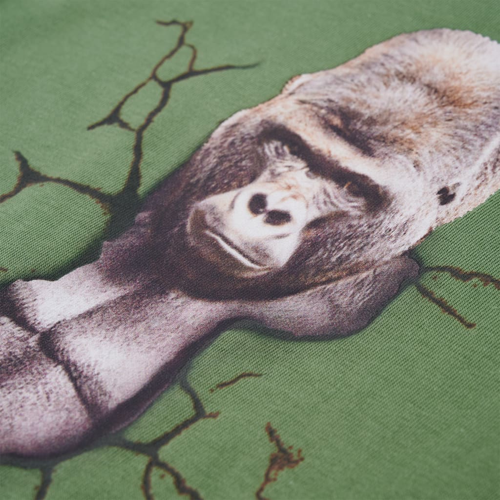 Kindershirt met lange mouwen 128 lichtkakikleurig is nu te koop bij PeponiXL, paradijselijk wonen!