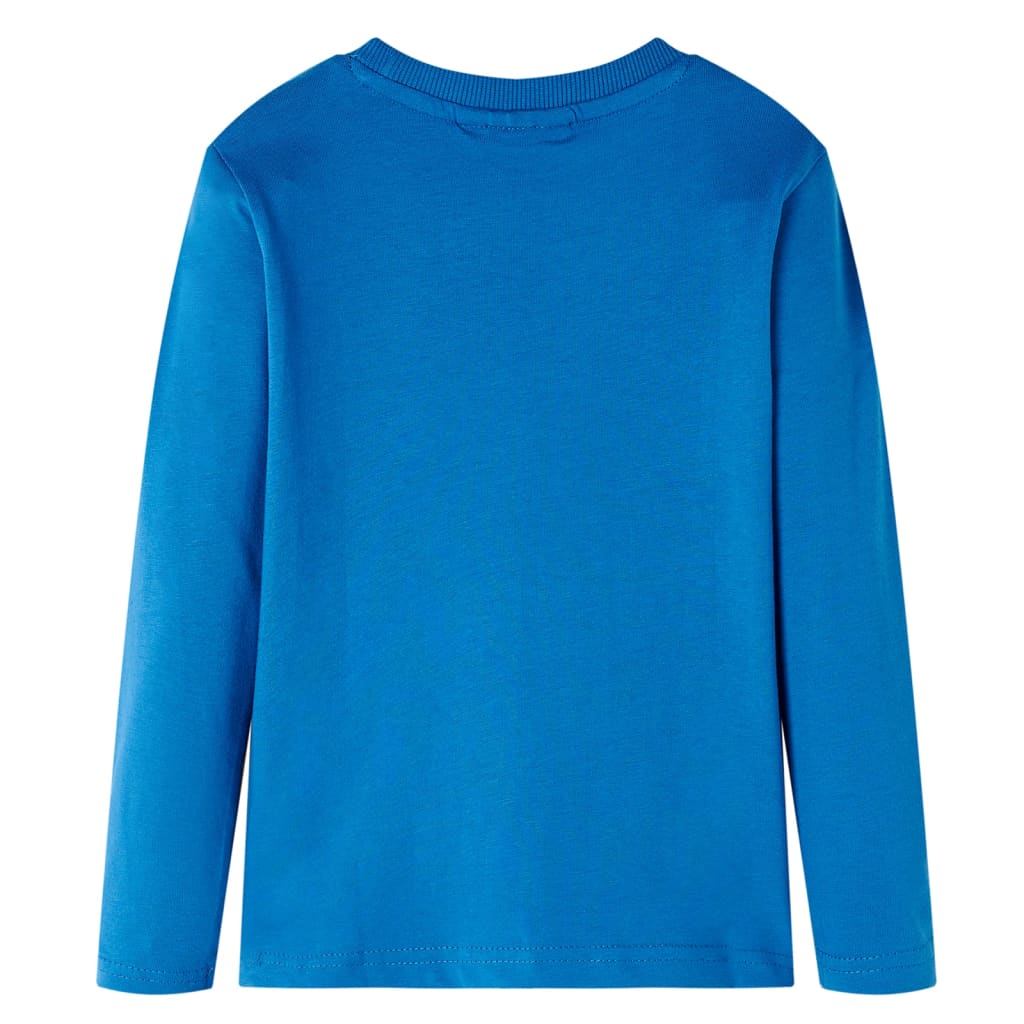 Kindershirt met lange mouwen 104 petrol is nu te koop bij PeponiXL, paradijselijk wonen!