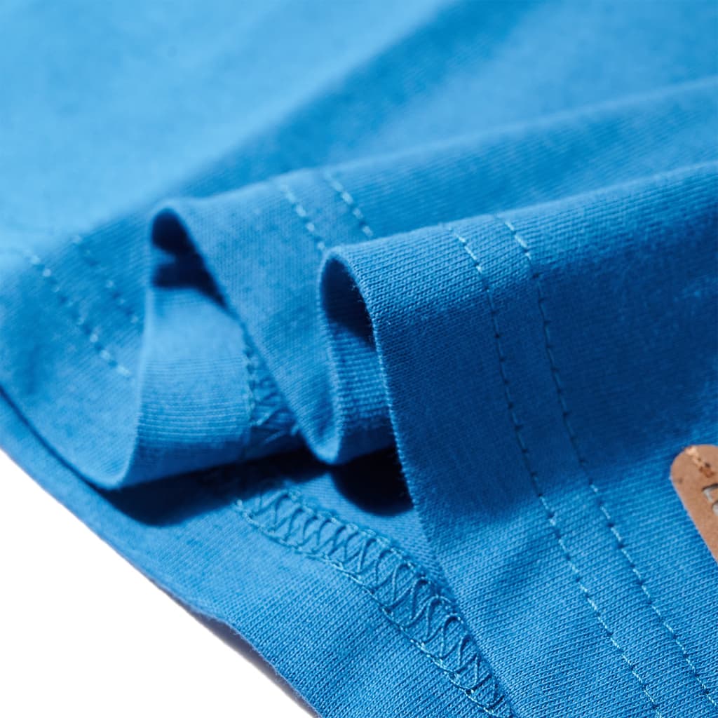 Kindershirt met lange mouwen 116 petrol is nu te koop bij PeponiXL, paradijselijk wonen!