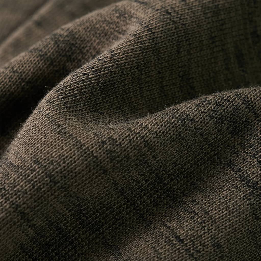 Kinderjoggingbroek 92 gemêleerd donker kaki is nu te koop bij PeponiXL, paradijselijk wonen!