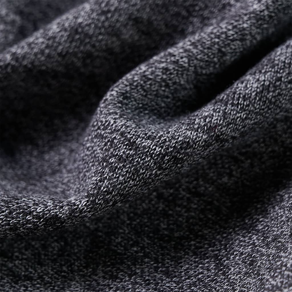 Kindervest met capuchon en rits 104 gemêleerd grijs is nu te koop bij PeponiXL, paradijselijk wonen!