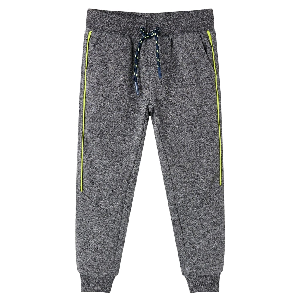 Kinderjoggingbroek 104 gemêleerd grijs is nu te koop bij PeponiXL, paradijselijk wonen!