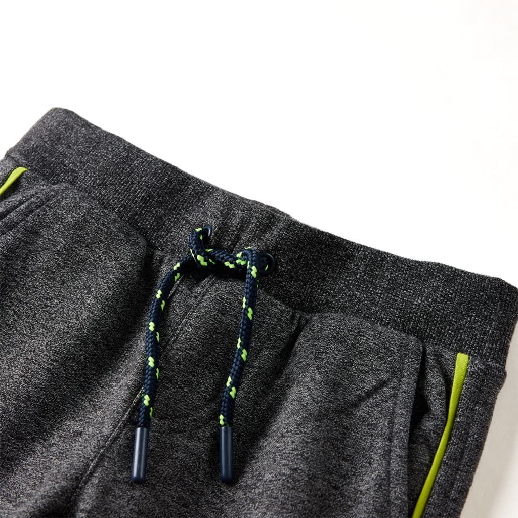 Kinderjoggingbroek 104 gemêleerd grijs is nu te koop bij PeponiXL, paradijselijk wonen!