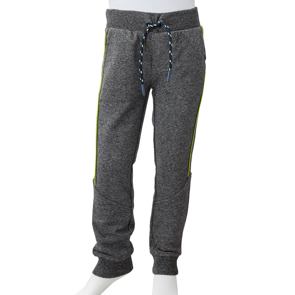 Kinderjoggingbroek 104 gemêleerd grijs is nu te koop bij PeponiXL, paradijselijk wonen!