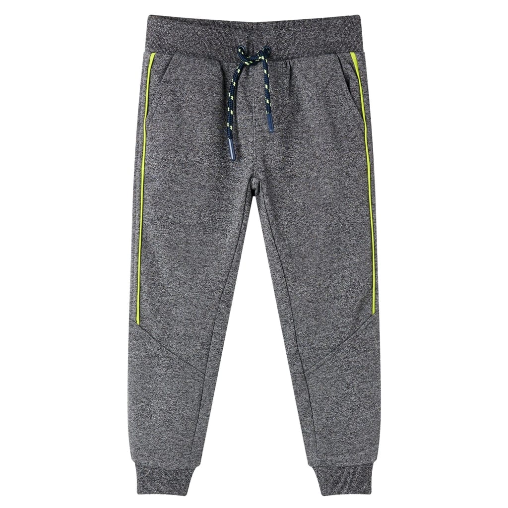 Kinderjoggingbroek 128 gemêleerd grijs is nu te koop bij PeponiXL, paradijselijk wonen!