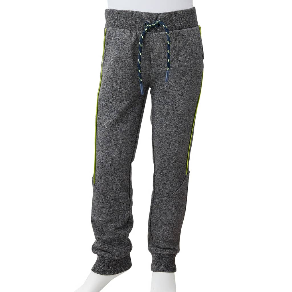 Kinderjoggingbroek 128 gemêleerd grijs is nu te koop bij PeponiXL, paradijselijk wonen!