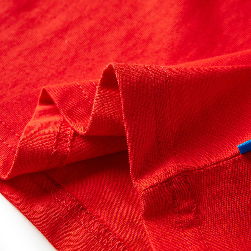 Kindershirt met lange mouwen 104 rood is nu te koop bij PeponiXL, paradijselijk wonen!