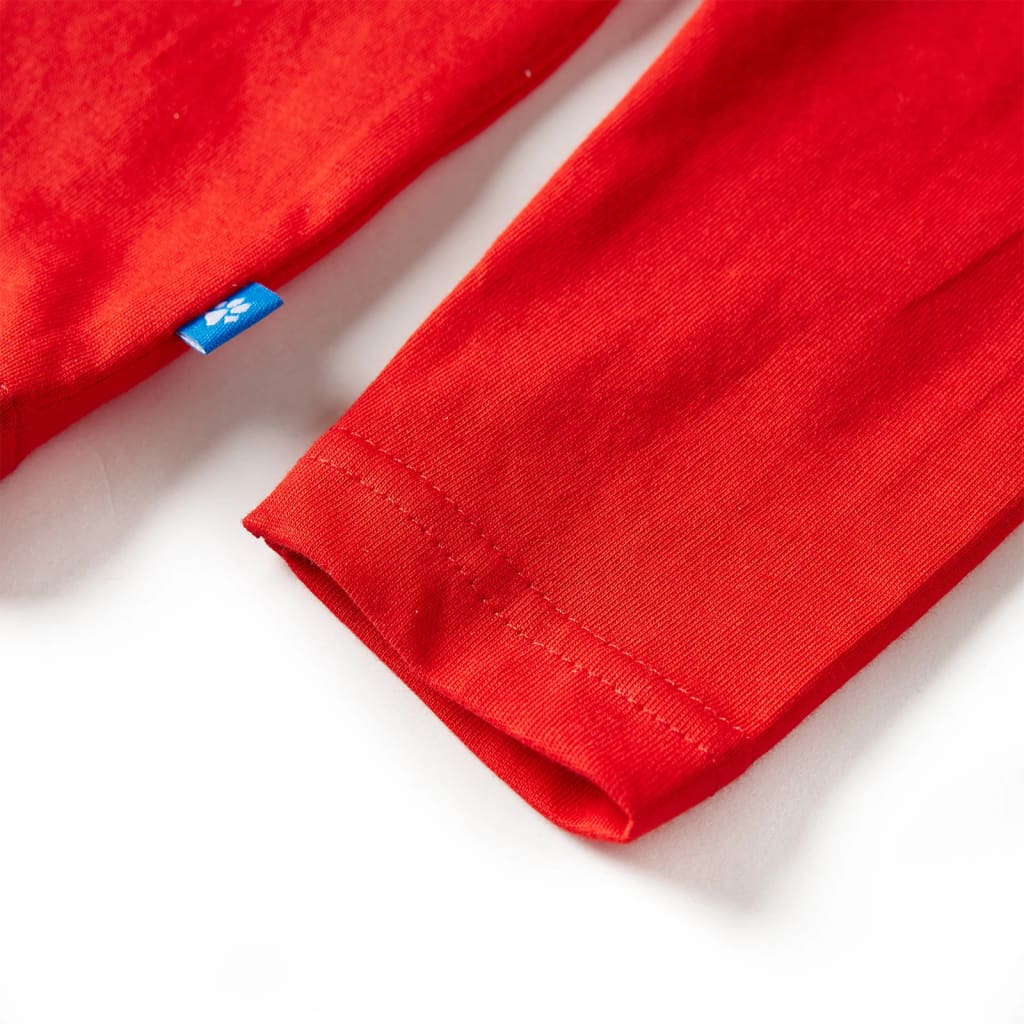 Kindershirt met lange mouwen 116 rood is nu te koop bij PeponiXL, paradijselijk wonen!