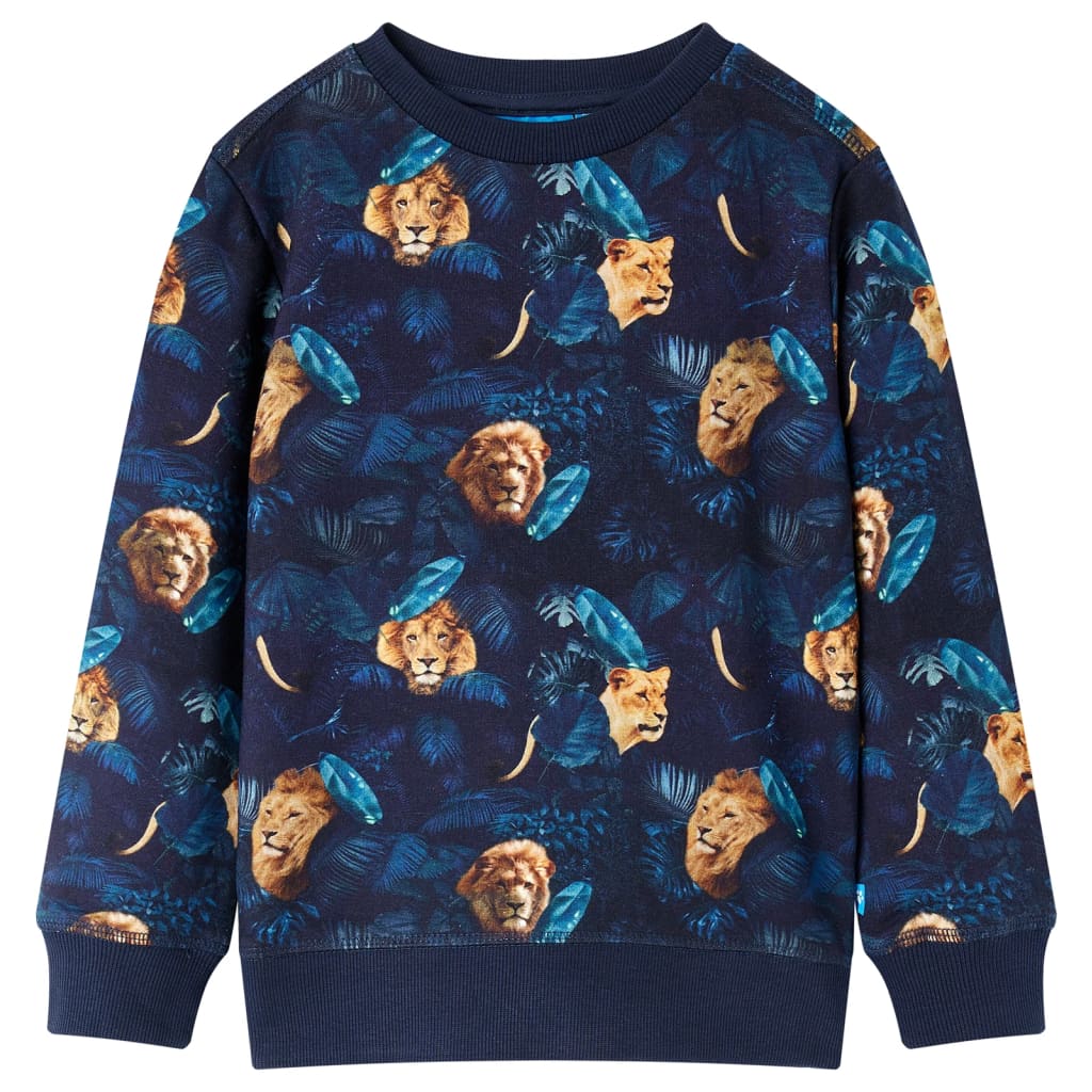 Kindertrui 92 marineblauw is nu te koop bij PeponiXL, paradijselijk wonen!