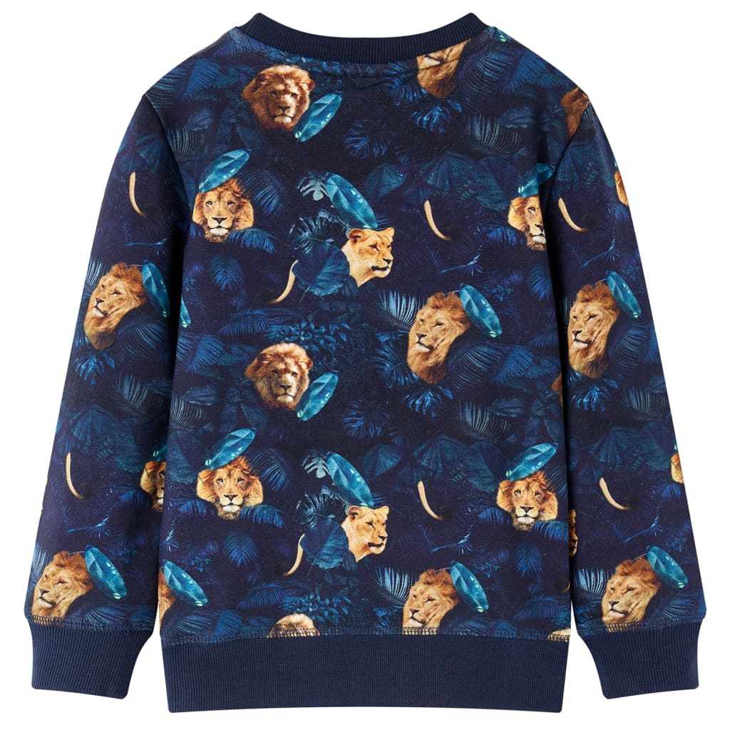 Kindertrui 92 marineblauw is nu te koop bij PeponiXL, paradijselijk wonen!