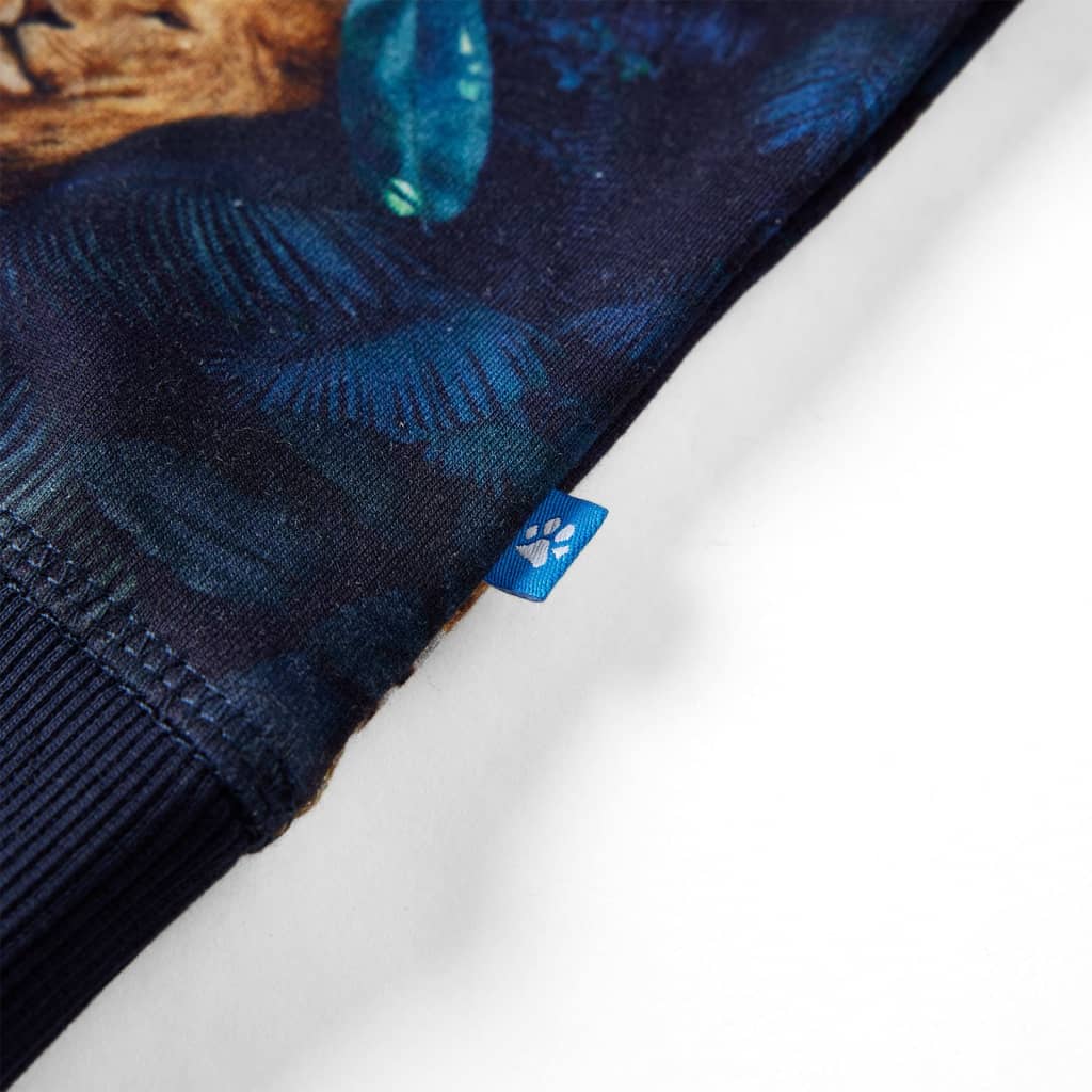 Kindertrui 92 marineblauw is nu te koop bij PeponiXL, paradijselijk wonen!