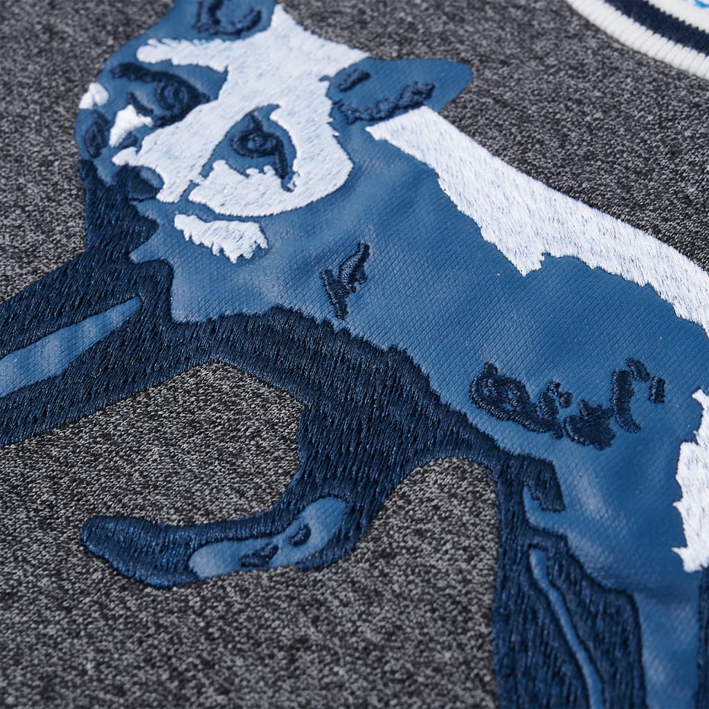 Kindertrui 92 gemêleerd marineblauw is nu te koop bij PeponiXL, paradijselijk wonen!