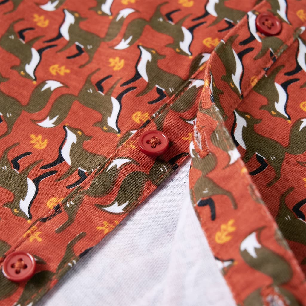 Kinderoverhemd 128 lichtroestkleurig is nu te koop bij PeponiXL, paradijselijk wonen!